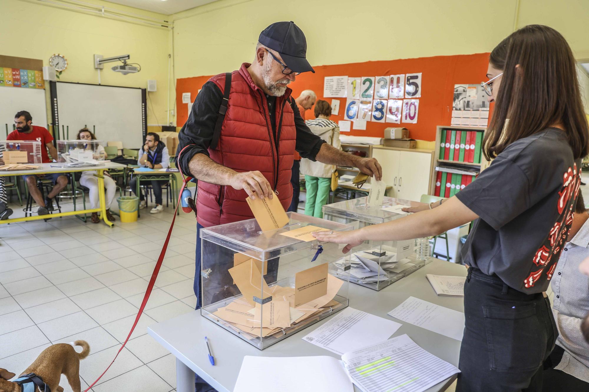 La jornada electoral del 28M en Alicante