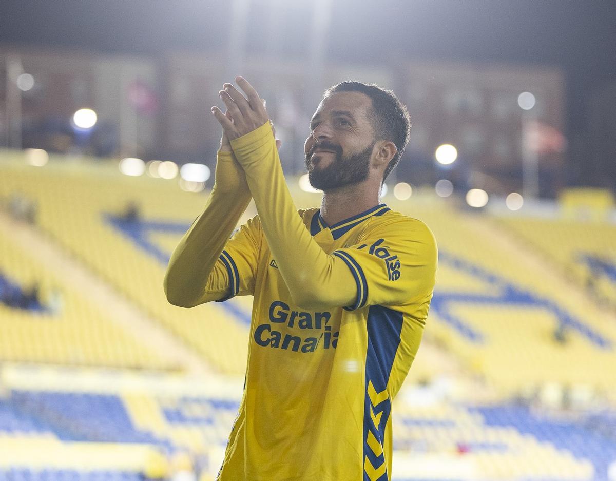Kirian Rodríguez, uno de los capitanes de la UD Las Palmas en una imagen de archivo