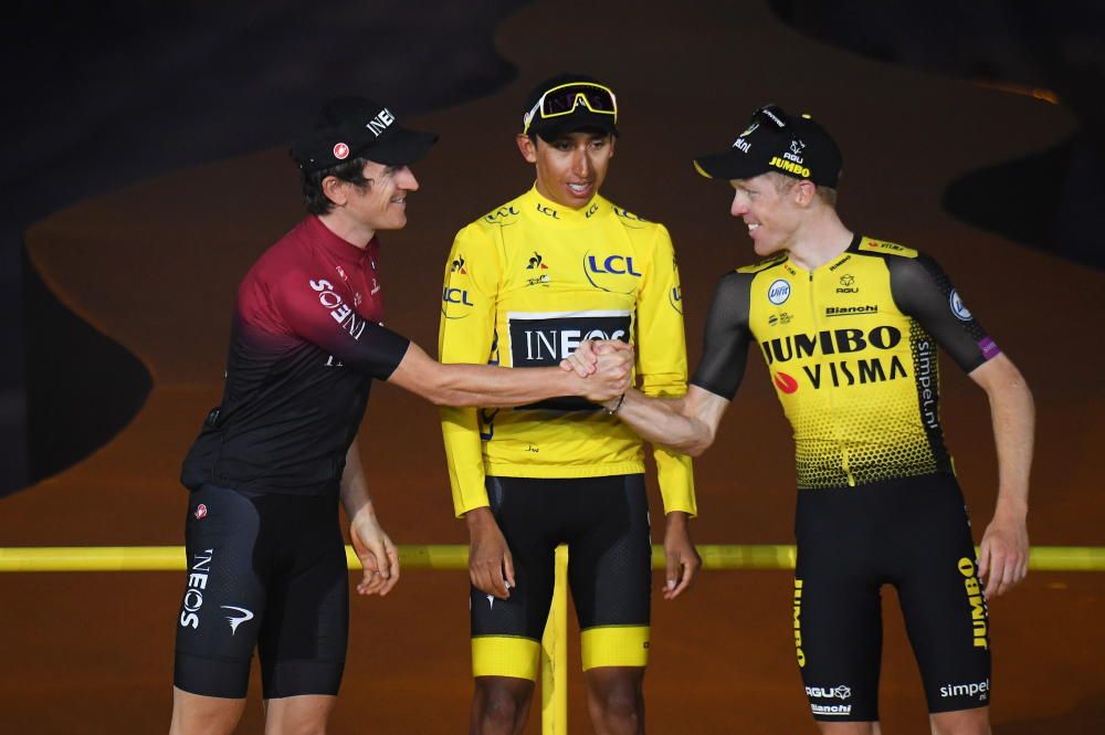 Egan Bernal, campeón del Tour de Francia