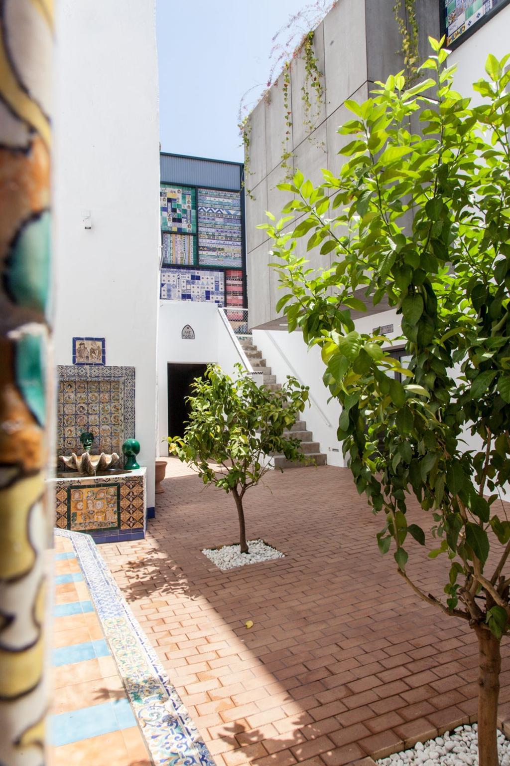 Interior del hotel Triana Montalván. 