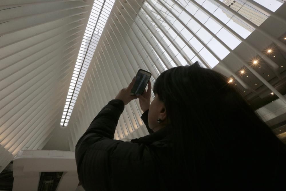 Calatrava "satisfecho" con la nueva estación de Nueva York