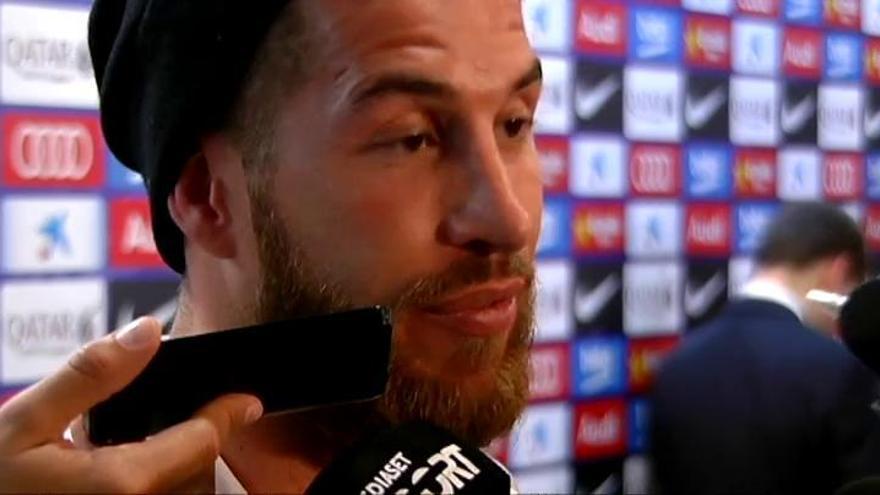 Ramos: &quot;Si ha servido para que el equipo gane me hubiera expulsado en el minuto cinco&quot;