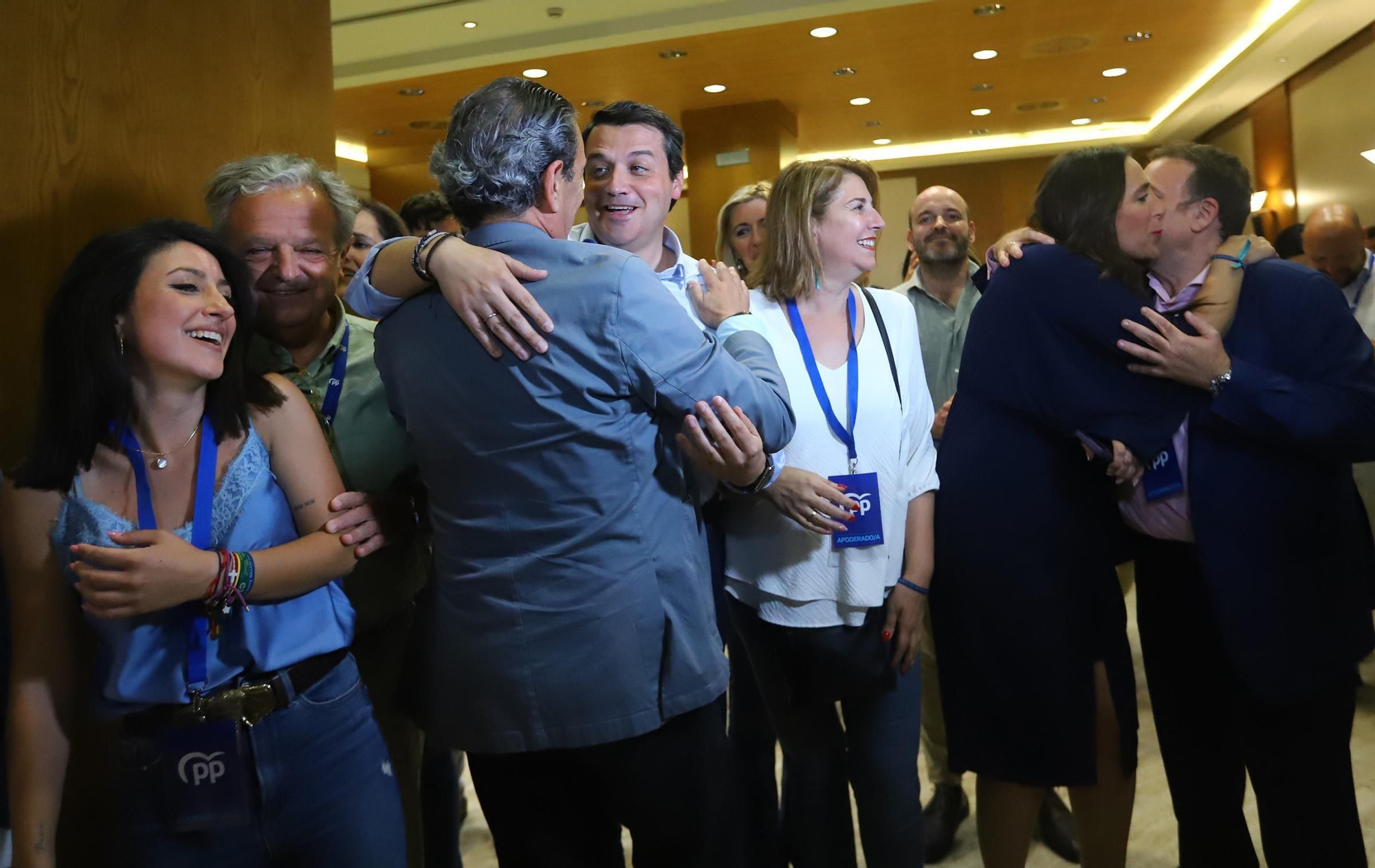 Noche electoral en el PP