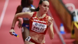 Carmen Avilés protagoniza un histórico estreno con España en el Mundial de atletismo
