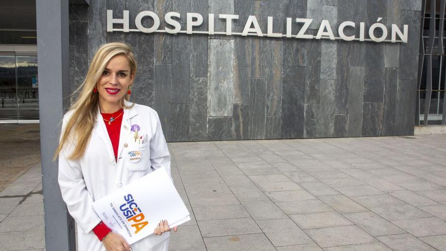 Graciela Martínez, coordinadora de Sanidad de USIPA: &quot;Se ha cedido a un lobby para que las enfermeras no sean gerentes&quot;