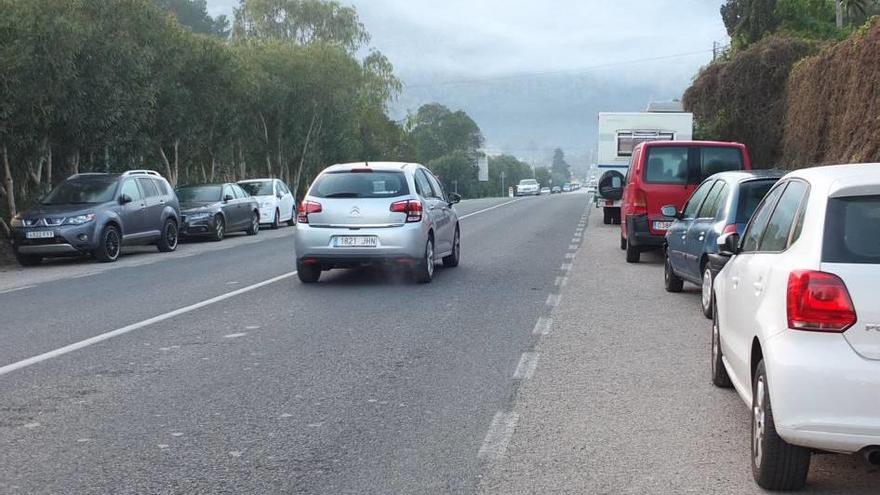 Lugar por donde pasará el nuevo carril.