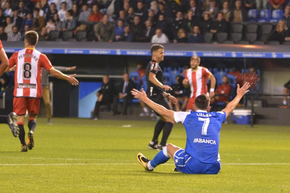 El Deportivo cae ante el Girona en Riazor