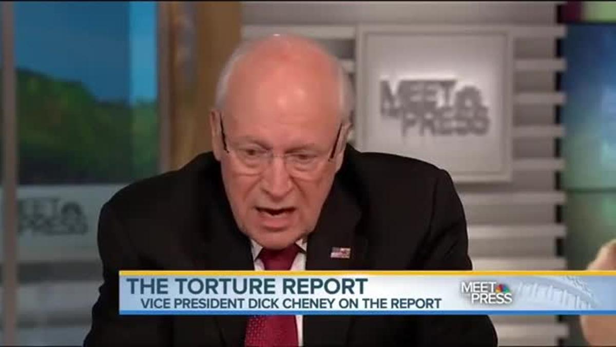 Entrevista de Cheney a la NBC.