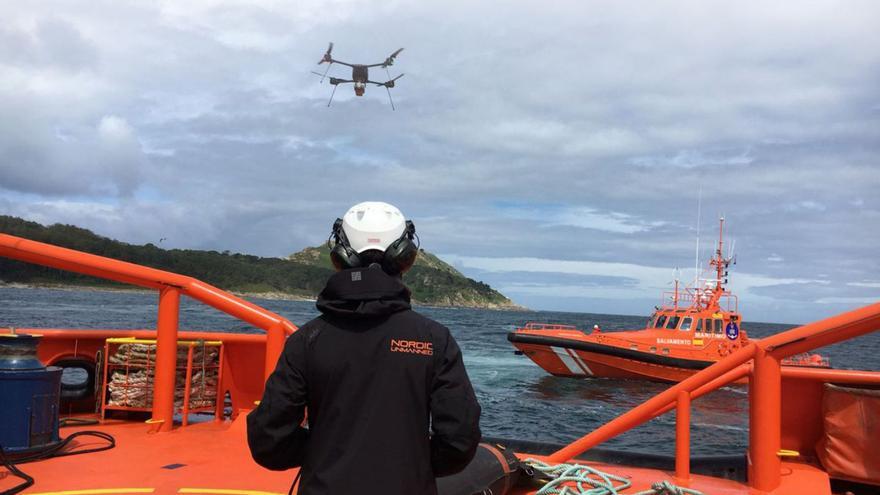 Los drones buscan su sitio sobre Vigo