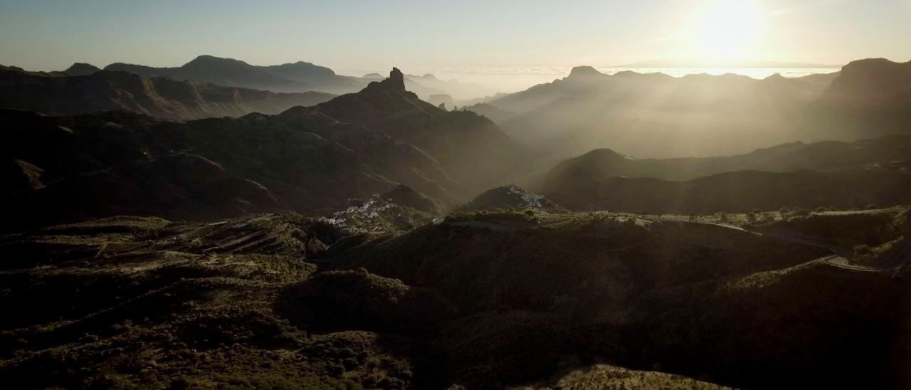 Vista de la cumbre de Gran Canaria