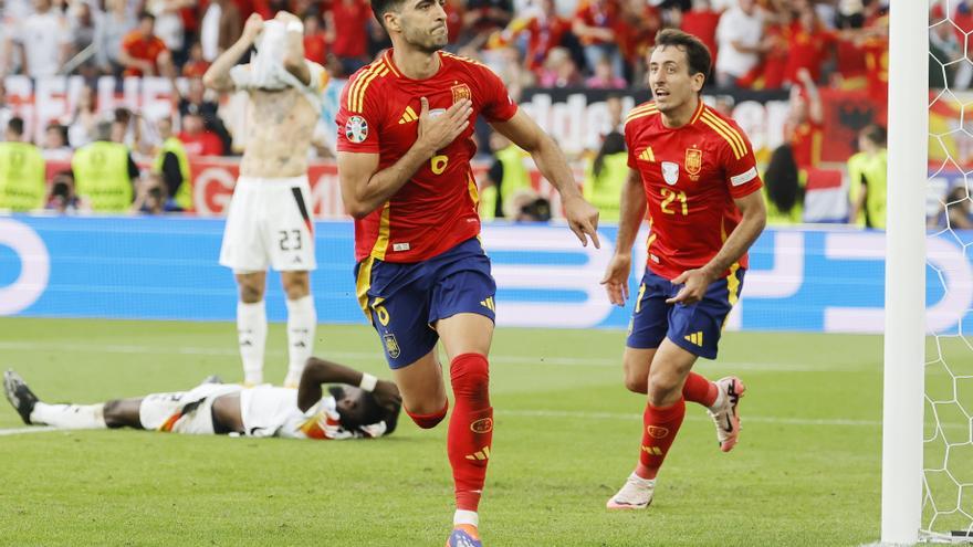 Eurocopa | Cuartos de final: España - Alemania, en imágenes