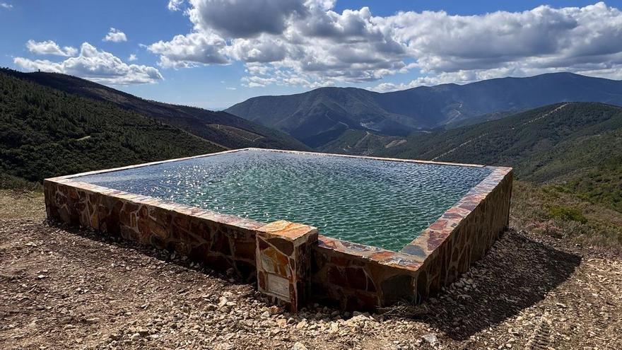 La Junta de Extremadura mejora la prevención de incendios en Las Hurdes con nuevos depósitos de agua y pistas forestales