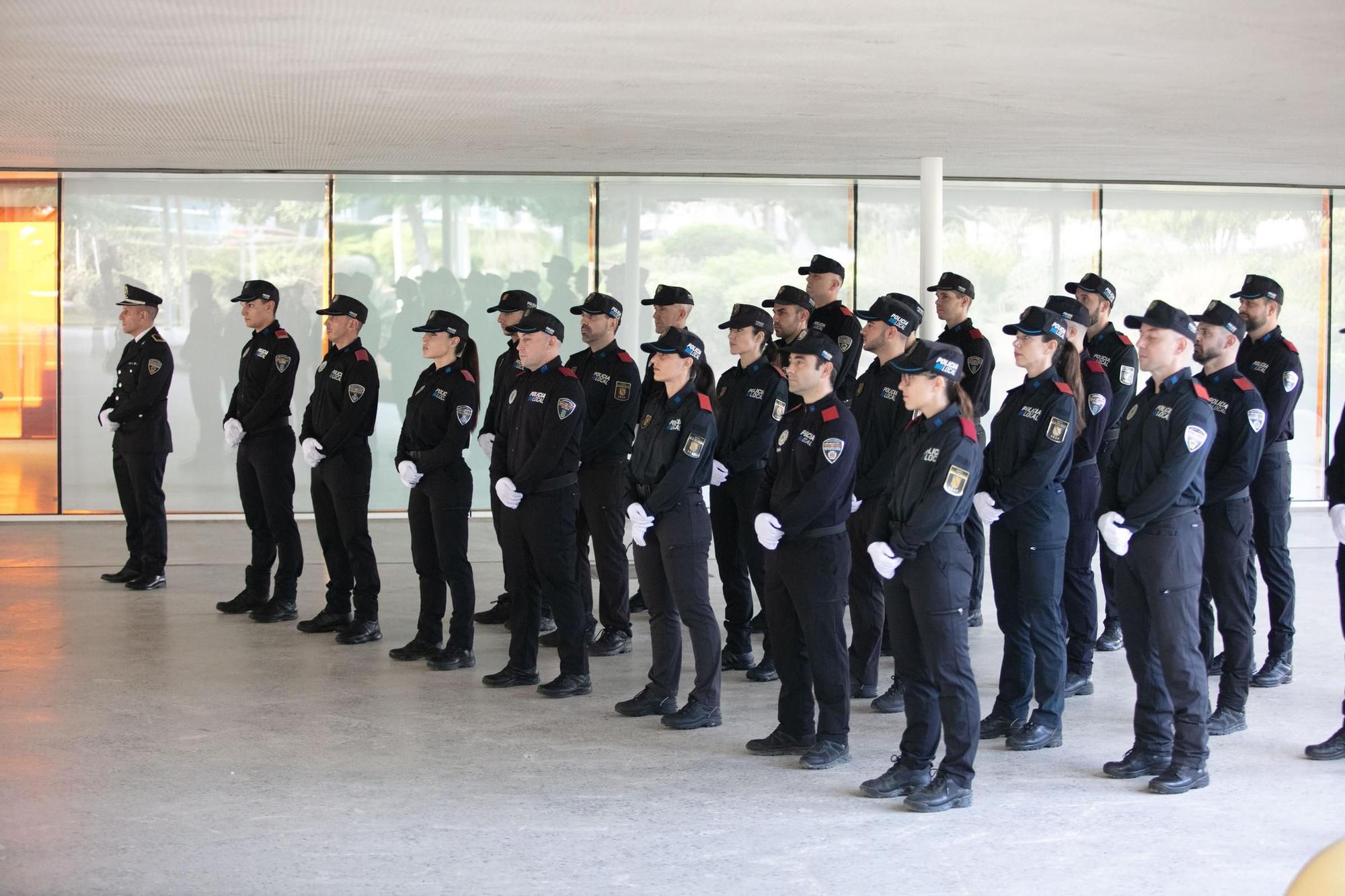 Entrega de diplomas del curso de capacitación de Policía Local