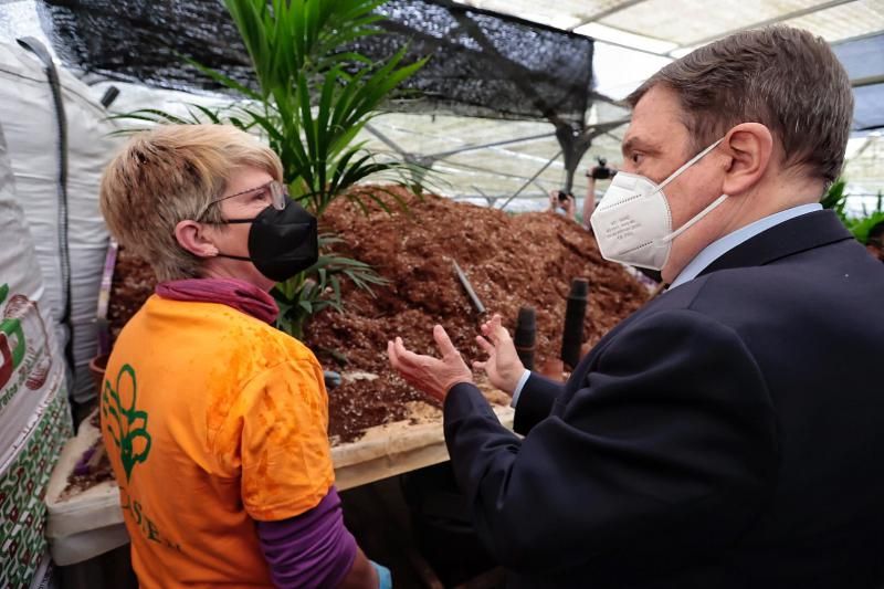 Visita del ministro de Agricultura, Luis Planas