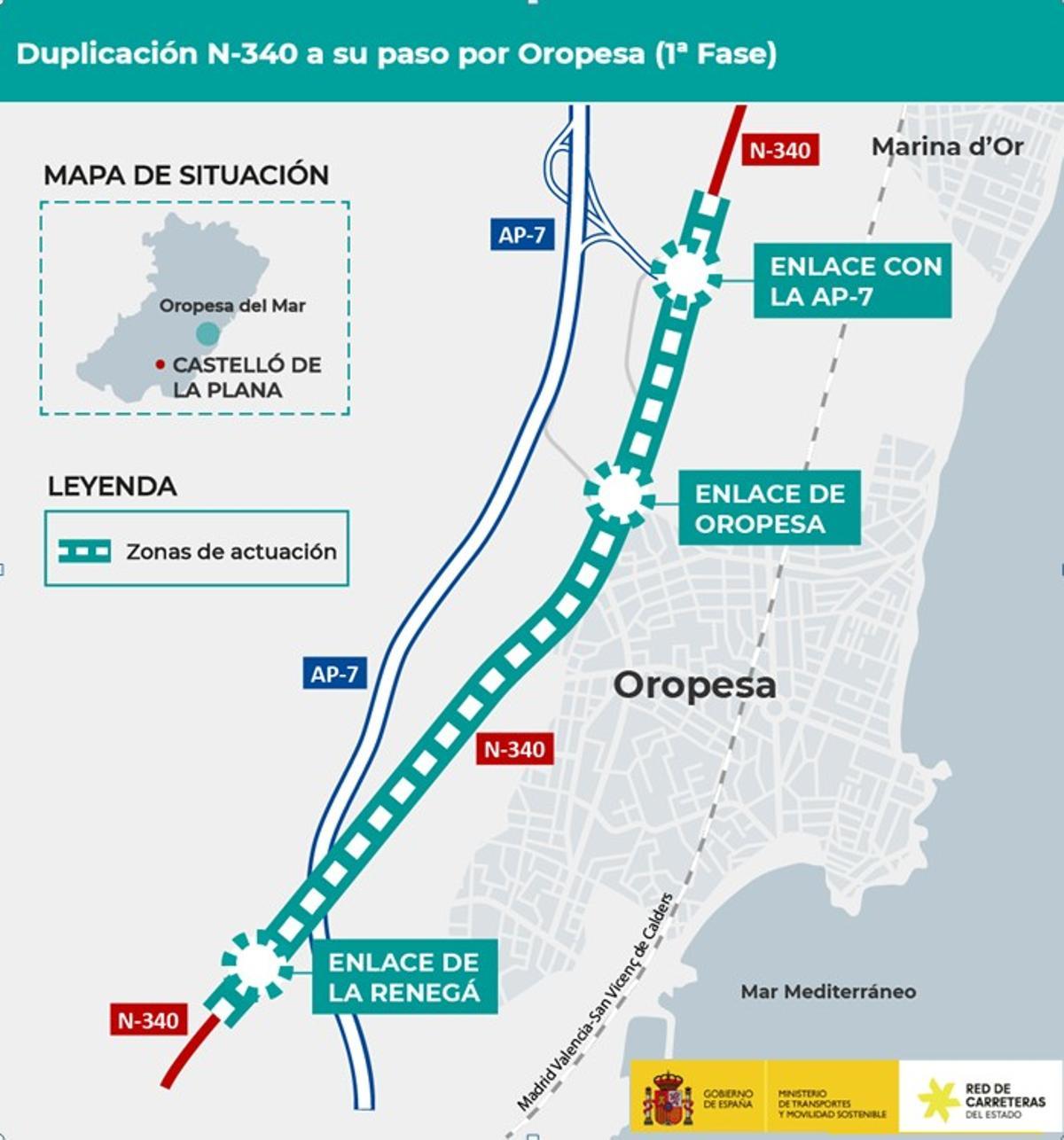 Mapa de la actuación.