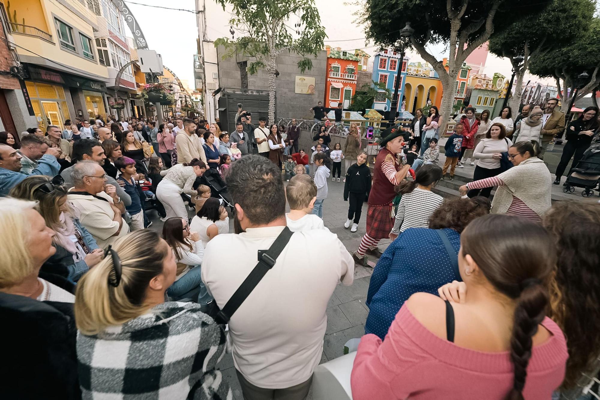 Gáldar brilla en su encendido navideño