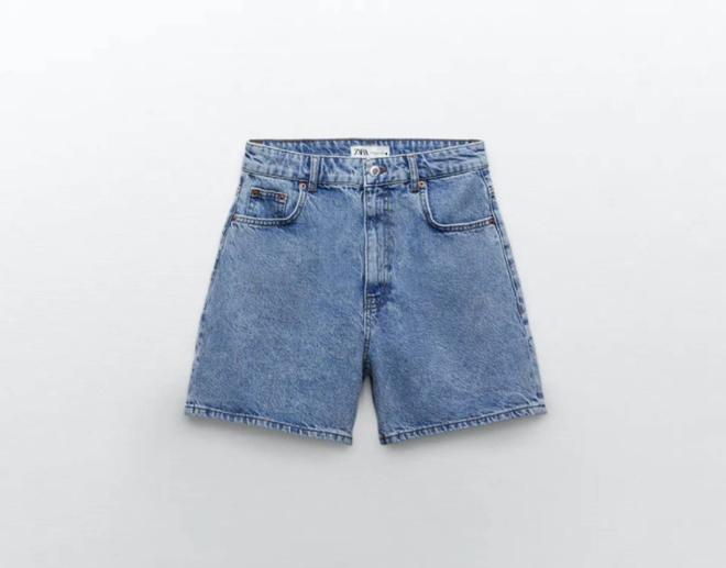 Bermudas vaqueras de Zara