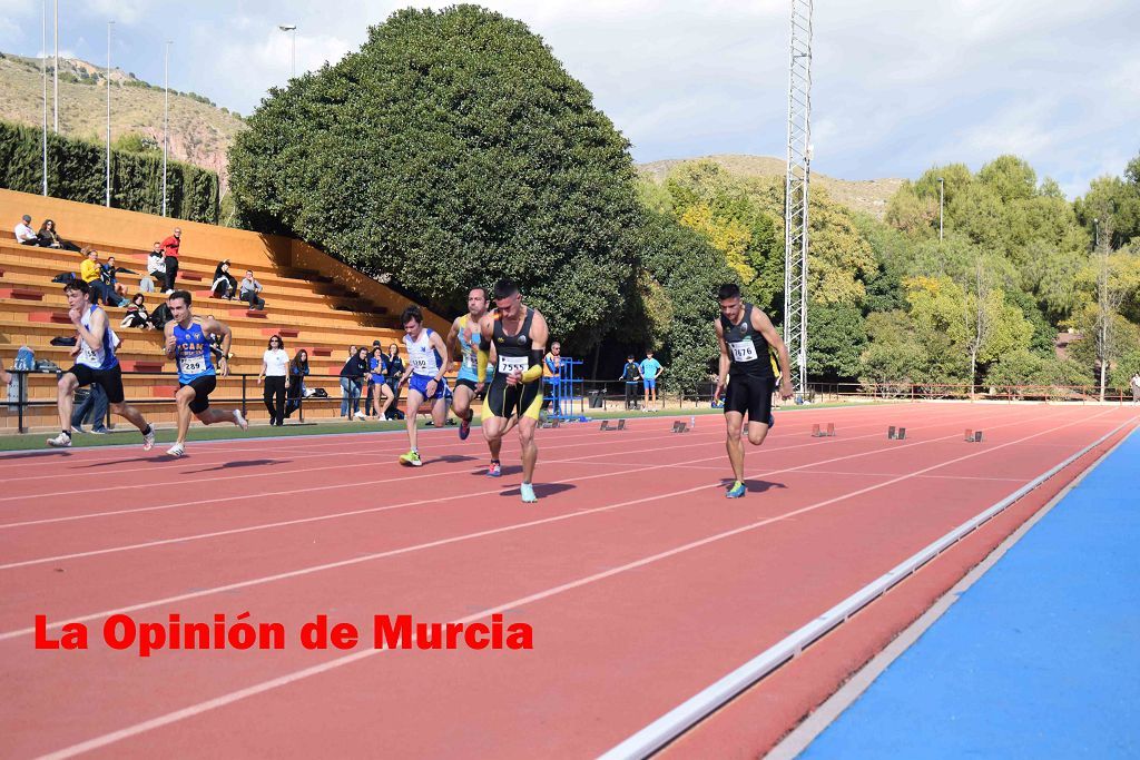 Regional absoluto y sub-23 de atletismo en Lorca (I)