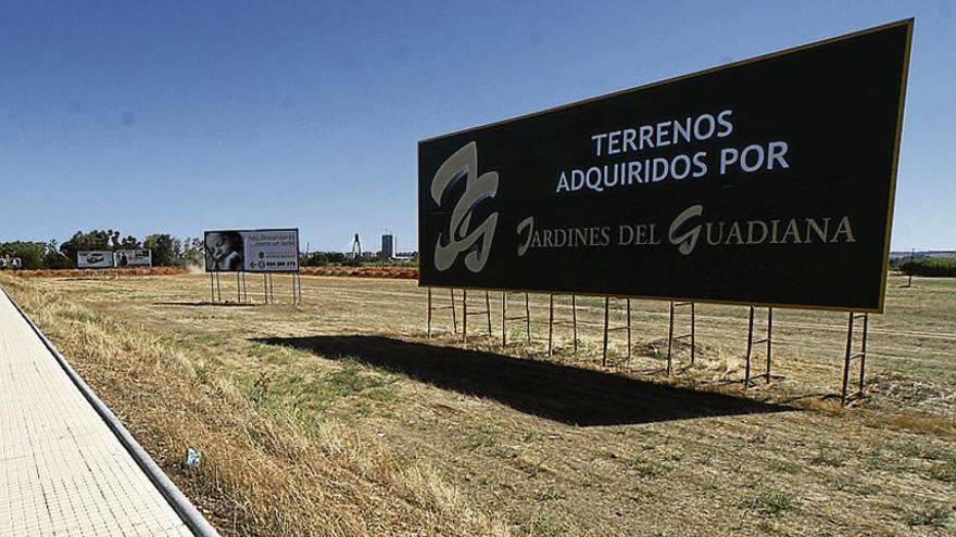 Jardines del Guadiana reclama 743.000  por perjucios del Canal