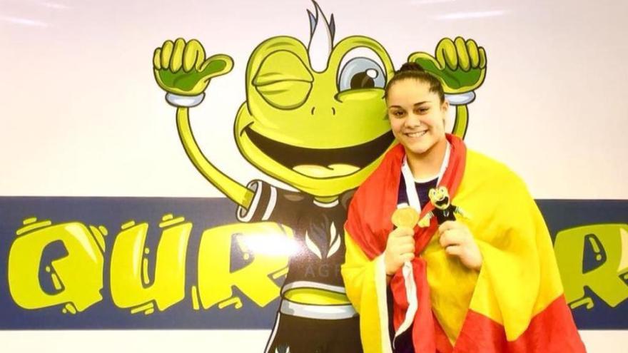 La pontevedresa Melania Rodríguez, campeona de Europa júnior