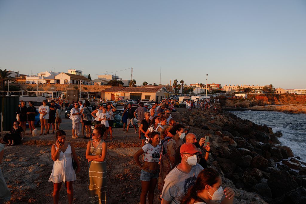 Procesión de la Virgen en Cabo de Palos y Los Nietos