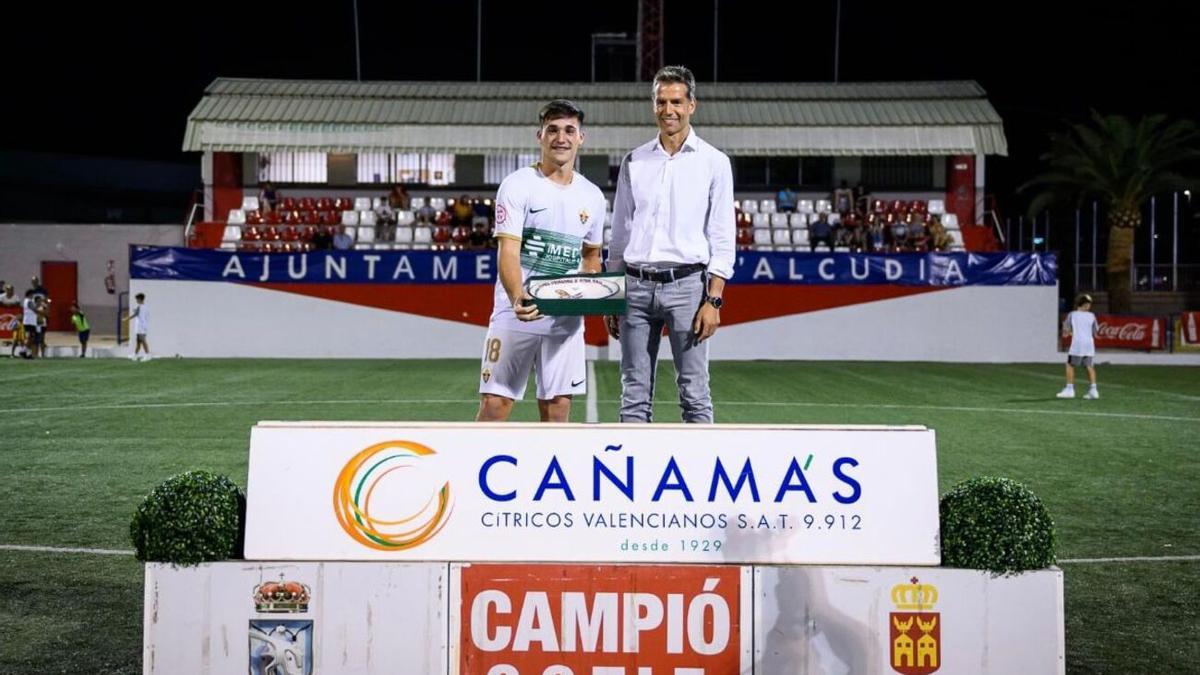 Marcos Montero, la perla del Elche, se lleva el MVP del COTIF