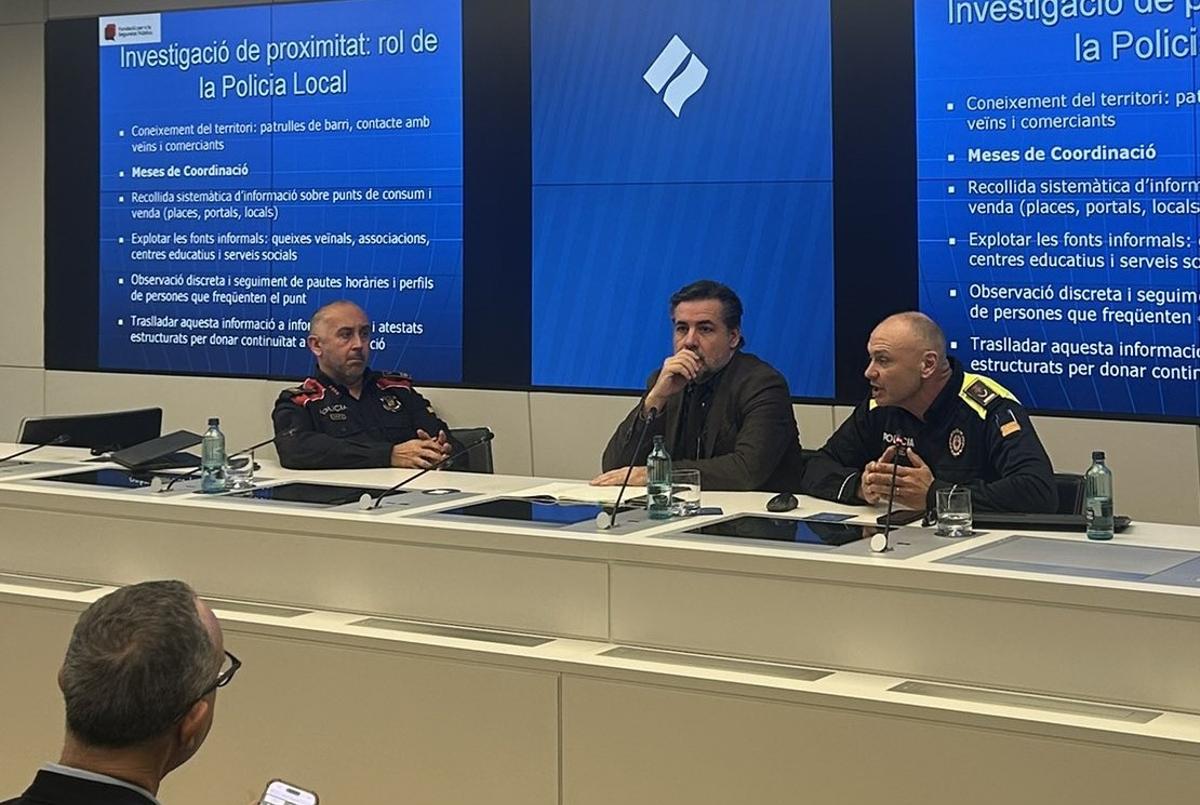 Los mandos policiales en las jornadas sobre marihuana