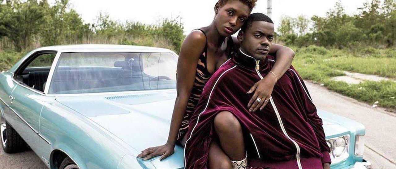 Daniel Kaluuya y Jodie Turner-Smith, en una secuencia de la película.