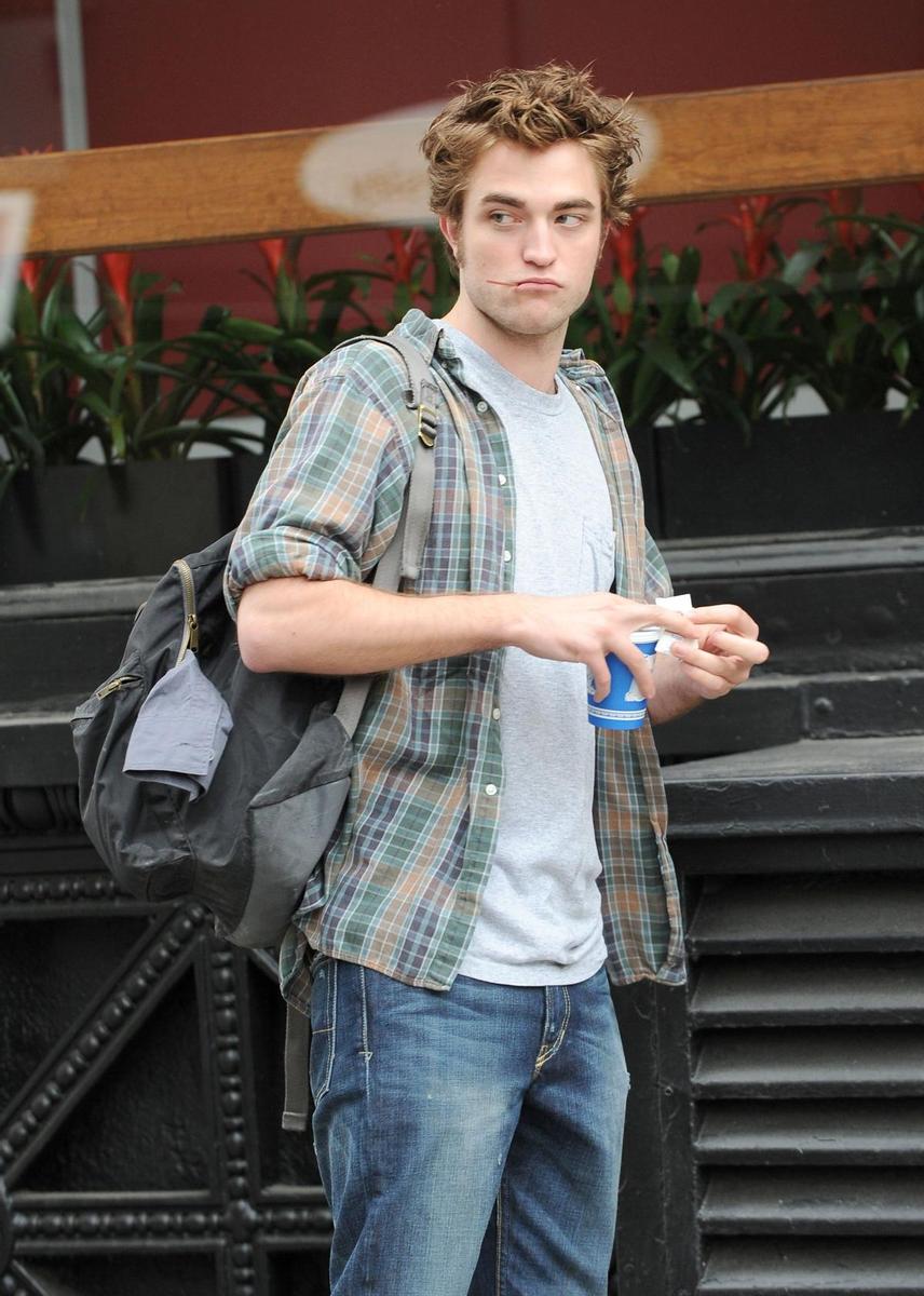 Robert Pattinson rodando Remember me'