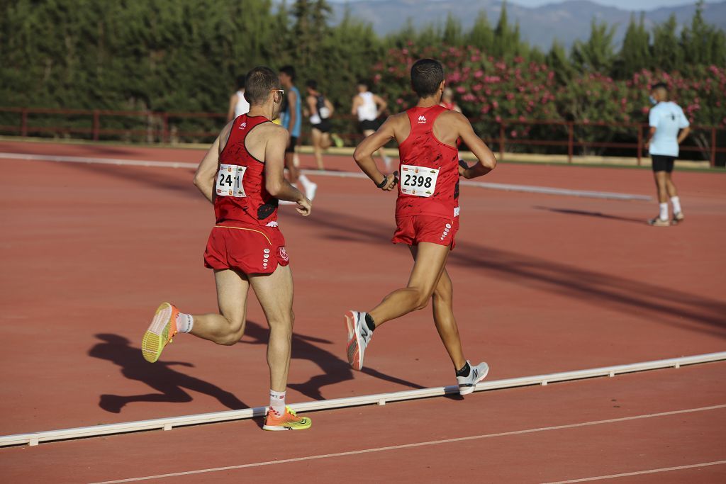 Campeonato regional de atletismo. Primera jornada