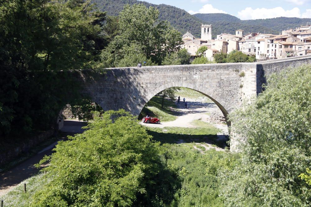 Primer dia del rodatge de «Westworld» a Besalú