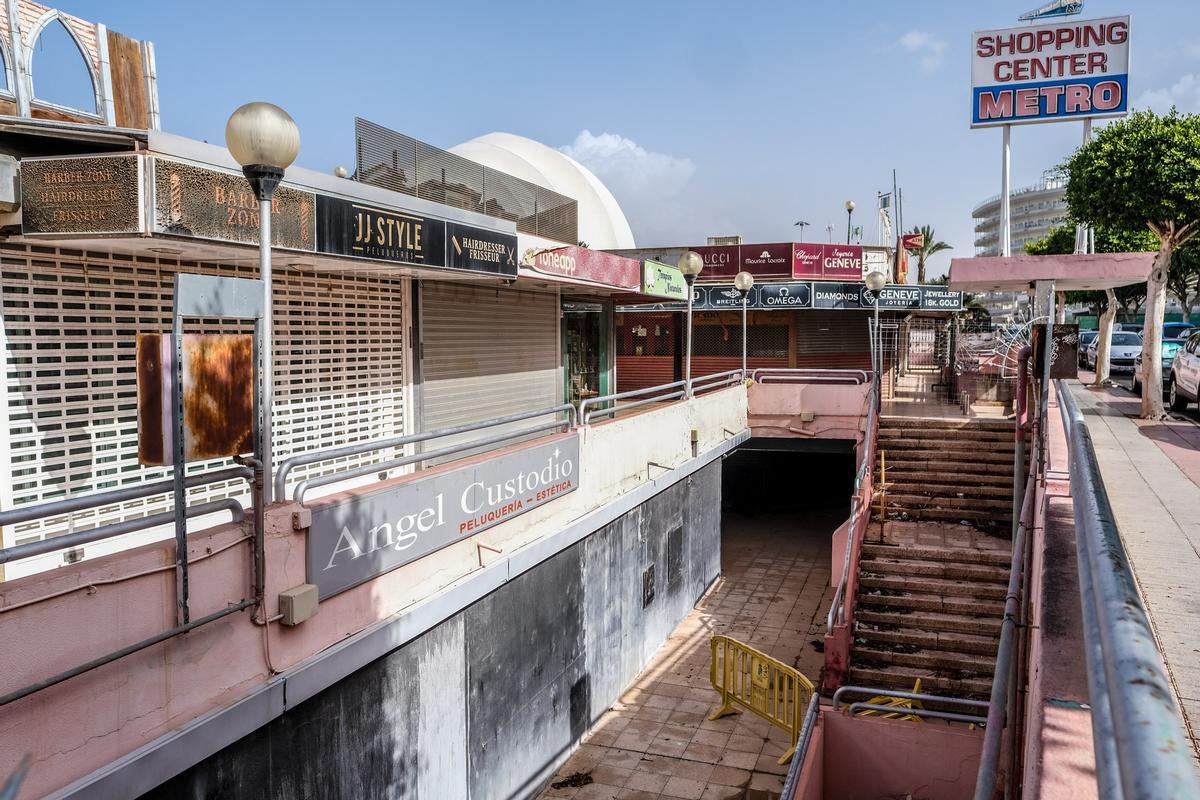 Imagen de archivo del centro comercial Metro en Playa del Inglés.