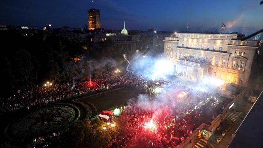 Belgrado fue una fiesta