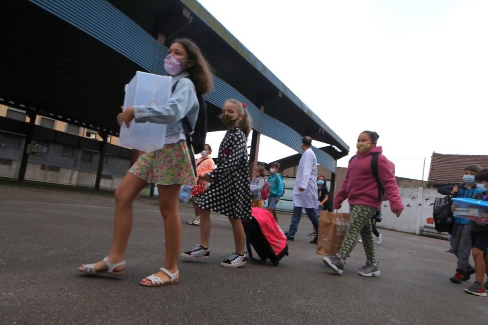 Gijón: a las aulas con distancia y sin lloros