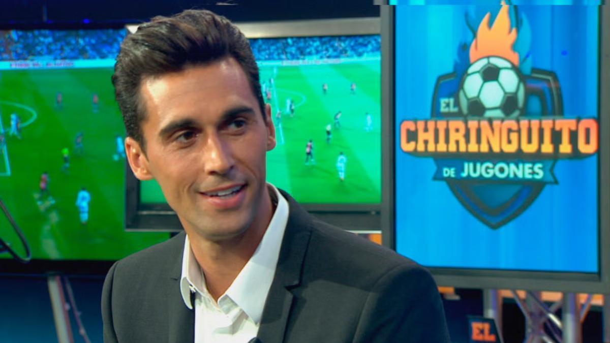 El entrenador del Real Madrid, Álvaro Arbeloa, en su participación en 'El Chiringuito'.