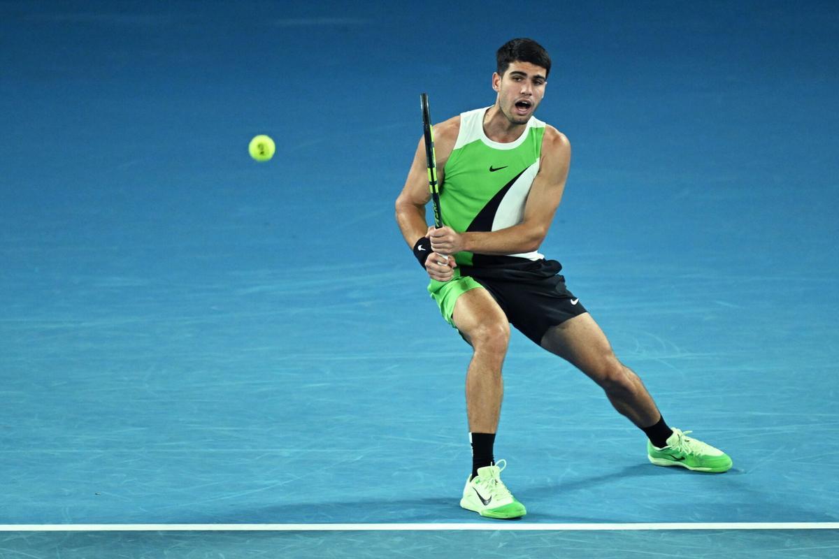 Open de Australia: Carlos Alcaraz - Adam Walton, en imágenes.