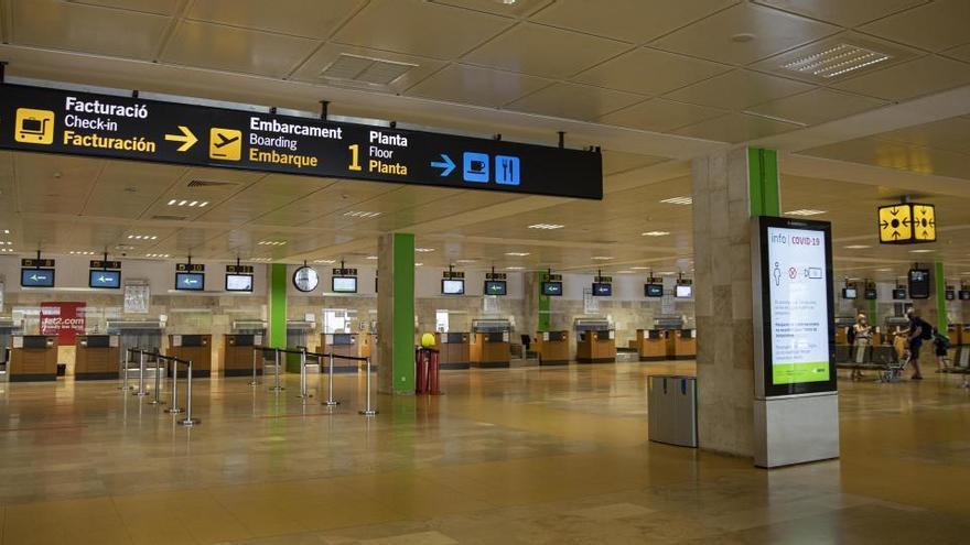 L&#039;aeroport de Girona aquest estiu.