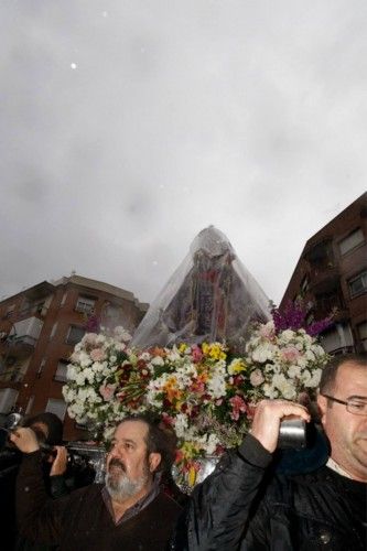 Llegada de la Fuensanta a Murcia