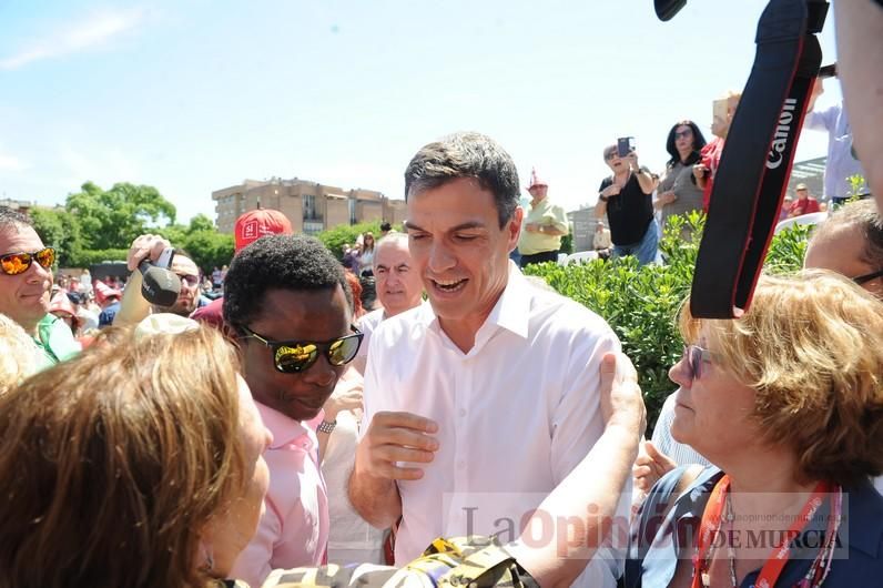 Pedro Sánchez en Murcia