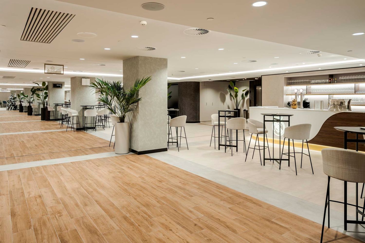 Los productos de Porcelanosa en el nuevo Bernabéu