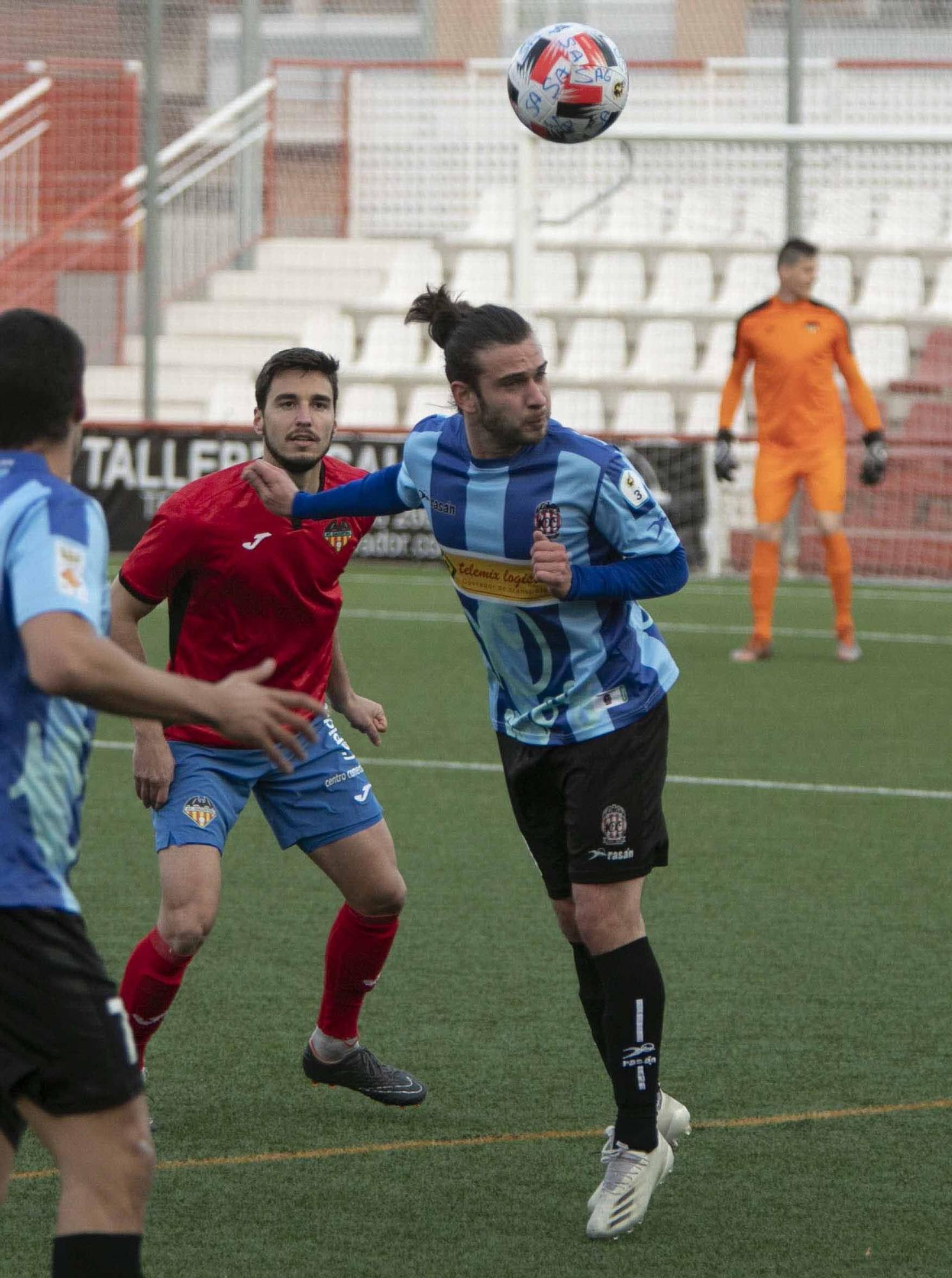 Empate entre el Atlético Saguntino y el CD Acero, en un inusual  derbi, con el Saguntino como local en el Fornás.