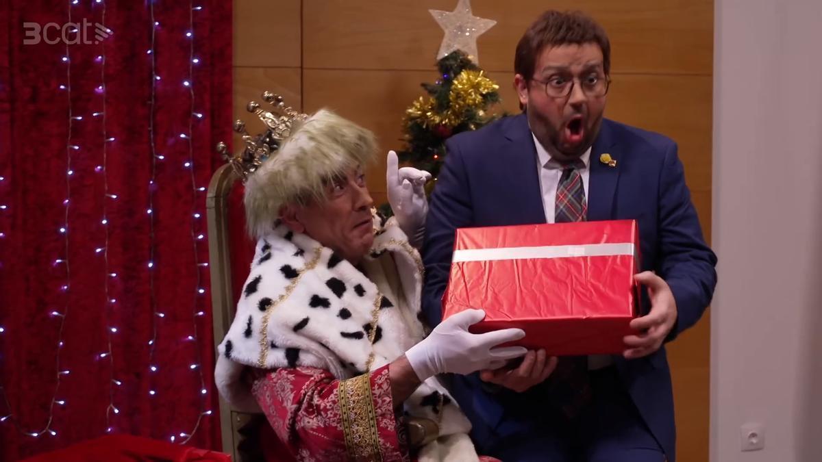 ¡Sánchez, Rey Mago en ‘Polònia’ (TV3).