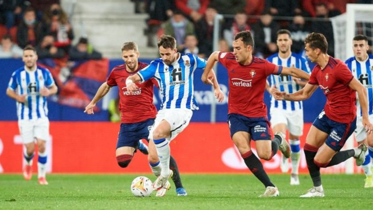 Sin goles entre Osasuna y Real Sociedad