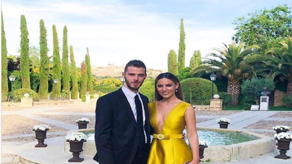 Polémica en Instagram tras el calzado que llevó De Gea a una boda