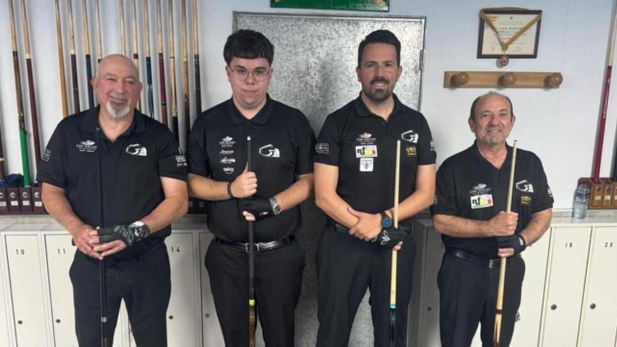 El cuarteto de Gandia, campeón de grupo, peleará por ser campeón absoluto de la Comunitat Valenciana