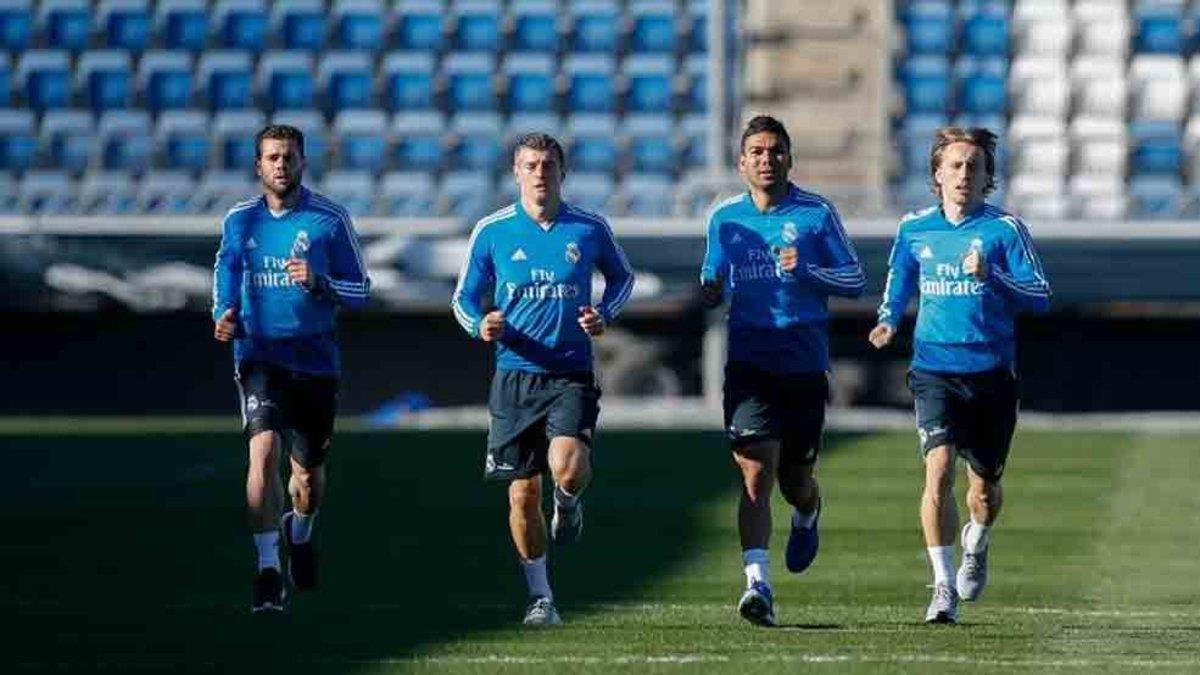 El Real Madrid ha vuelto al trabajop