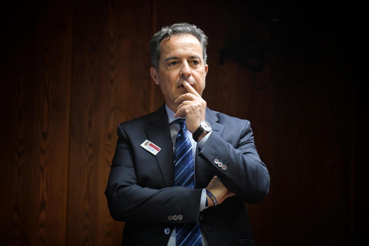 El zaragozano Jesús María Gómez Martín, en la comisión de investigación por el caso Koldo.