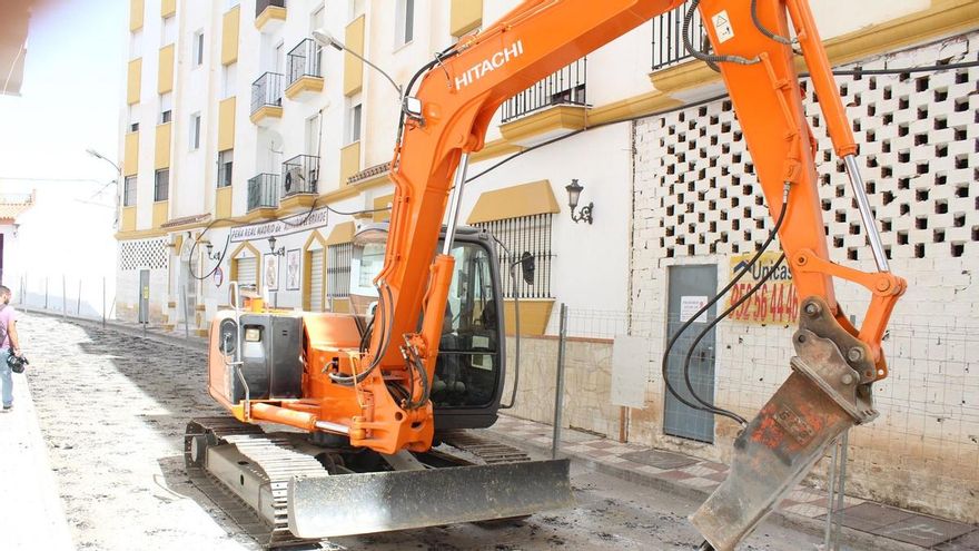 Alhaurín el Grande inicia la remodelación integral de la calle Cristo de la Agonía