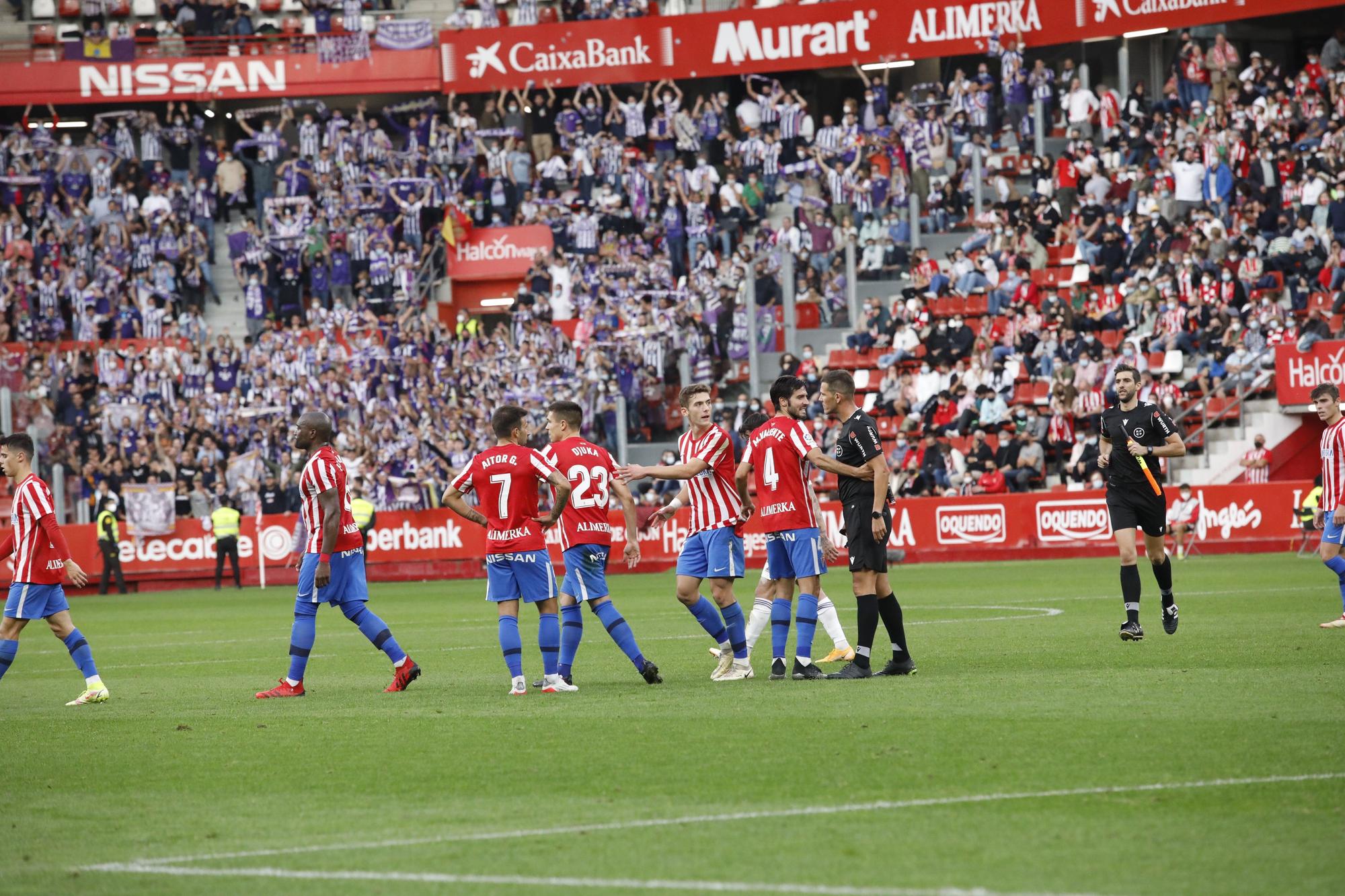 Sporting - Valladolid, en imágenes
