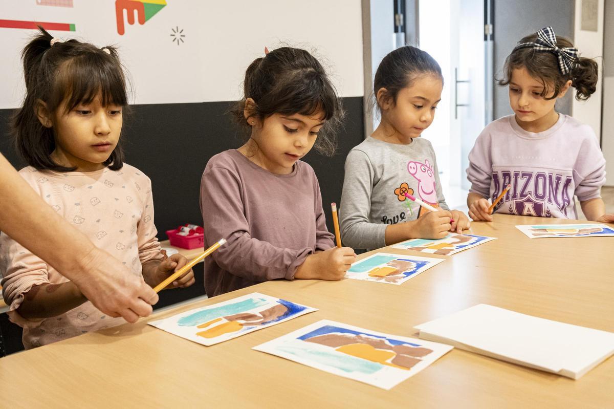 Talleres escolares sobre la obra de Sorolla en la Fundación Bancaja